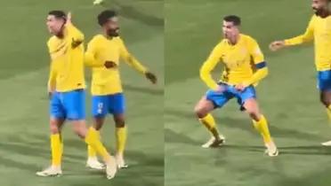 (VIDEO) Suspendido 1 partido y así recibieron a Cristiano Ronaldo en el Al-Nassr