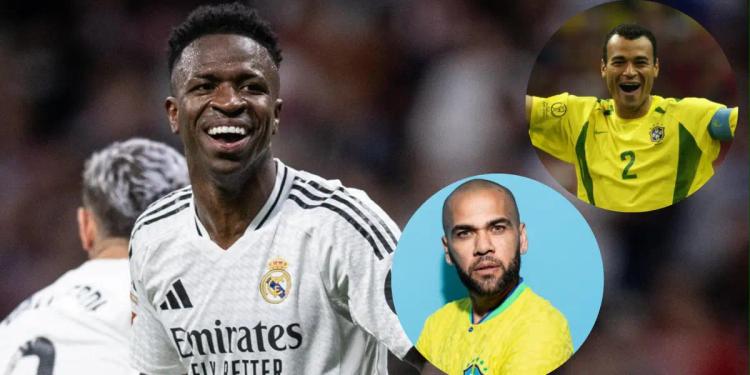 El mejor lateral derecho de la historia según Vinicius: no es Dani Alves ni Cafú