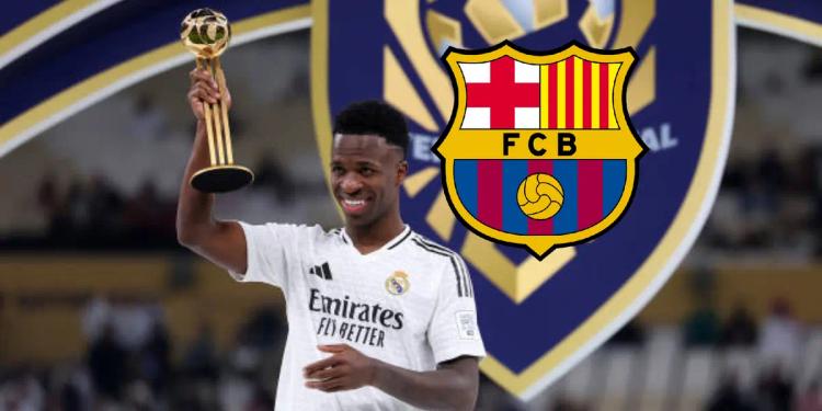 Para que le duela al barcelonismo: Lo que dijo Vinicius tras ser campeón del Mundo con el Madrid