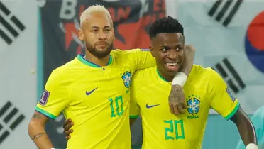 Vinicius y Neymar / Foto: GOAL