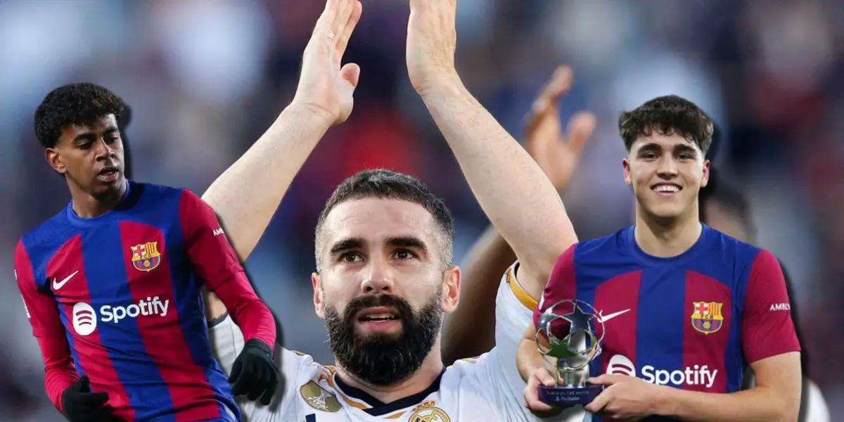 1ero desmereció el trabajo del Barça, ahora esto dijo Carvajal de Yamal y Cubarsí