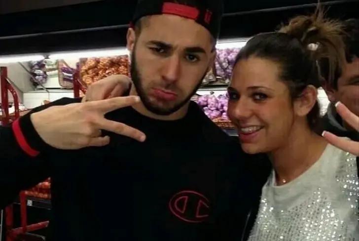 Karim Benzema con una de sus hermanas / Foto: X