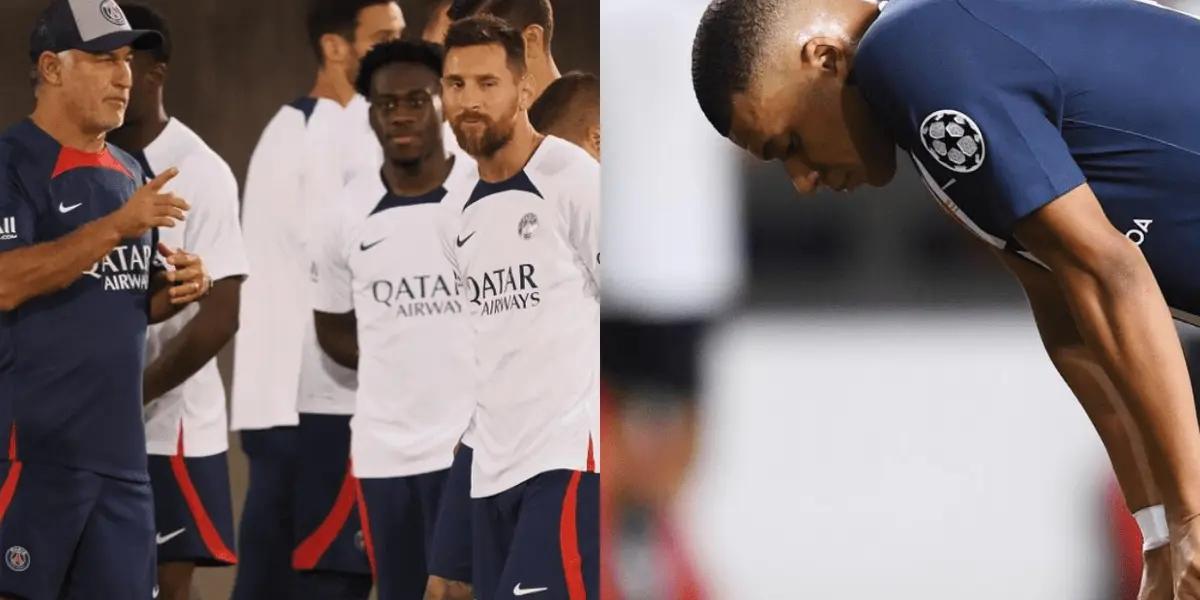 A Mbappé solo le quedaría el apoyo de tres jugadores en PSG.