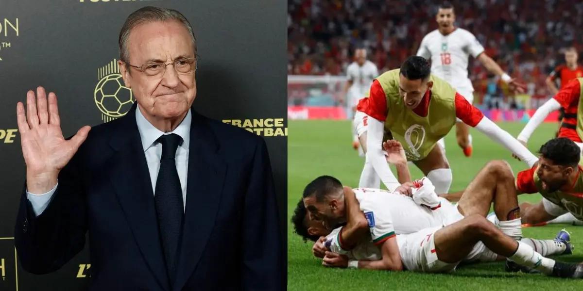 Achraf Hakimi, futbolista del PSG fue rechazado por Florentino Pérez en 2020 y hoy es una de las figuras del mundial.