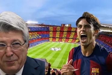 Al luso se le vence el préstamo en junio y el Aleti pide cifras altísimas, los blaugranas tienen un plan para pagarlo más bajo