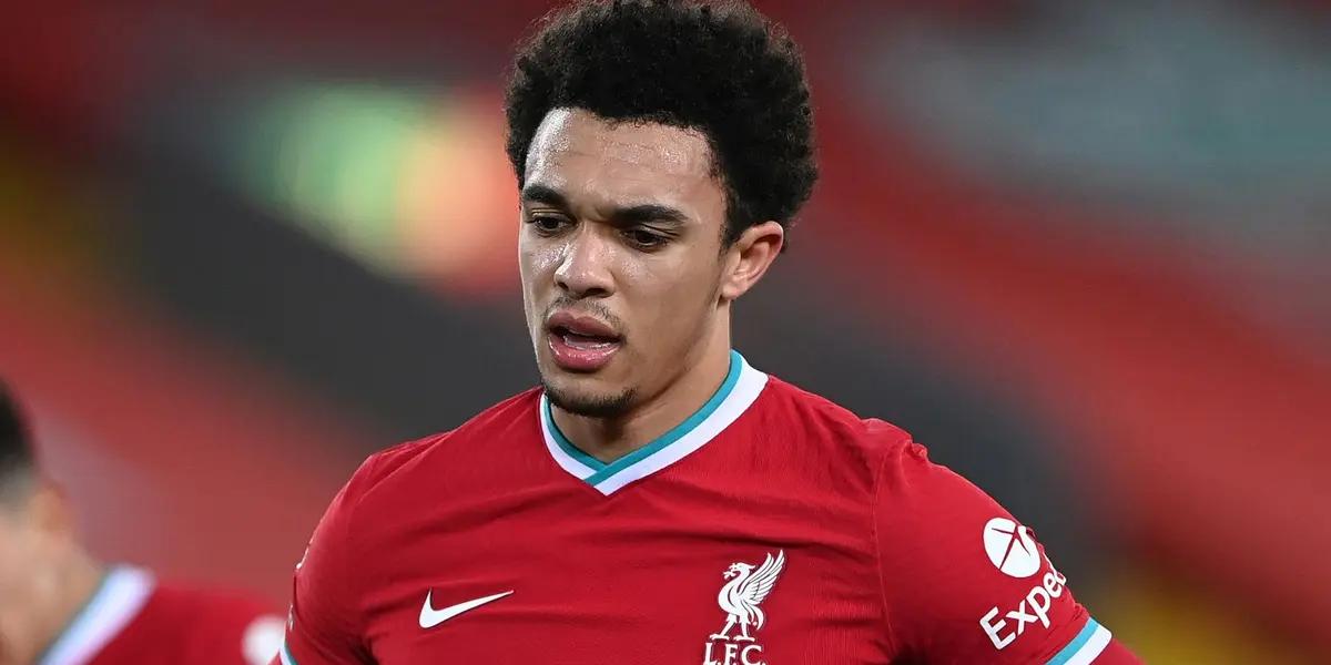 Alexander-Arnold siempre ha mirado más al frente que a la espalda, el defensor es una pieza clave en el ataque del Liverpool.