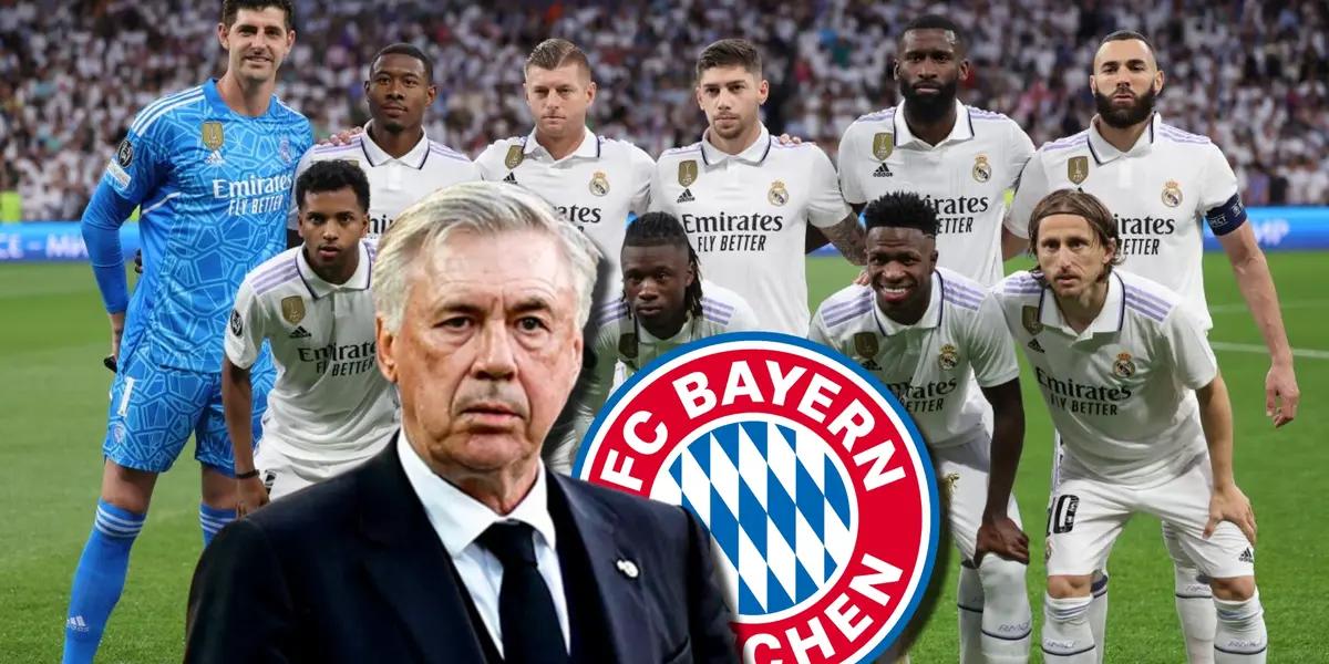 Alineación del Real Madrid, para medir al Bayern Múnich en el Allianz Arena