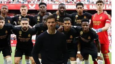 Alonso serio, jugadores Real Madrid