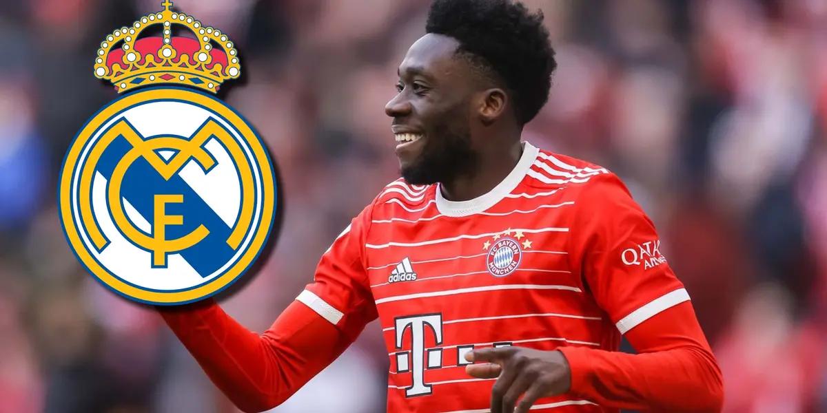 Alphonso Davies quiere llegar al Real Madrid, y está empezando a colmar la paciencia del Bayern Múnich