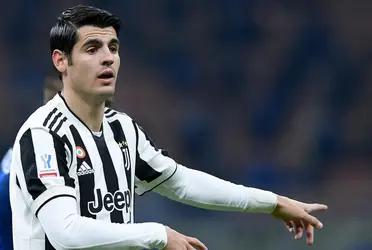 Alvaro Morata no continuará en la Juventus, la vechia signora informó que no podrá costear los 35 millones de euros que representaban la opción de compra.