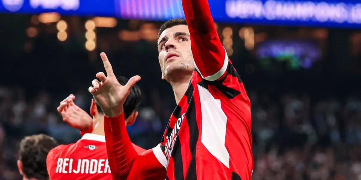 Álvaro Morata / Foto: AC Milán