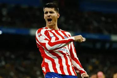 Álvaro Morata sentenció el triunfo de Atlético de Madrid para el 4 a 0 que lo deja cerca de Real Madrid