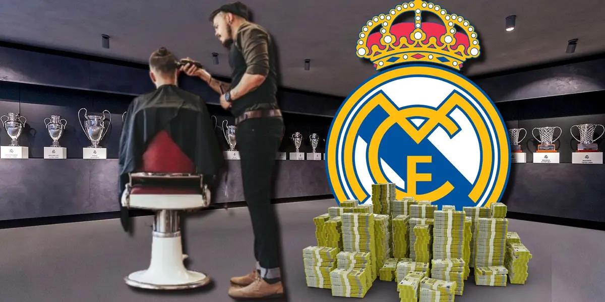 Alzó 25 títulos con el Madrid y ganó 9 millones, se fue y hoy tiene una barbería