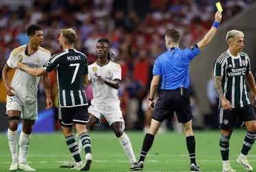 Ambos se sacaron chispas en el partido amistoso jugado en Estados Unidos.