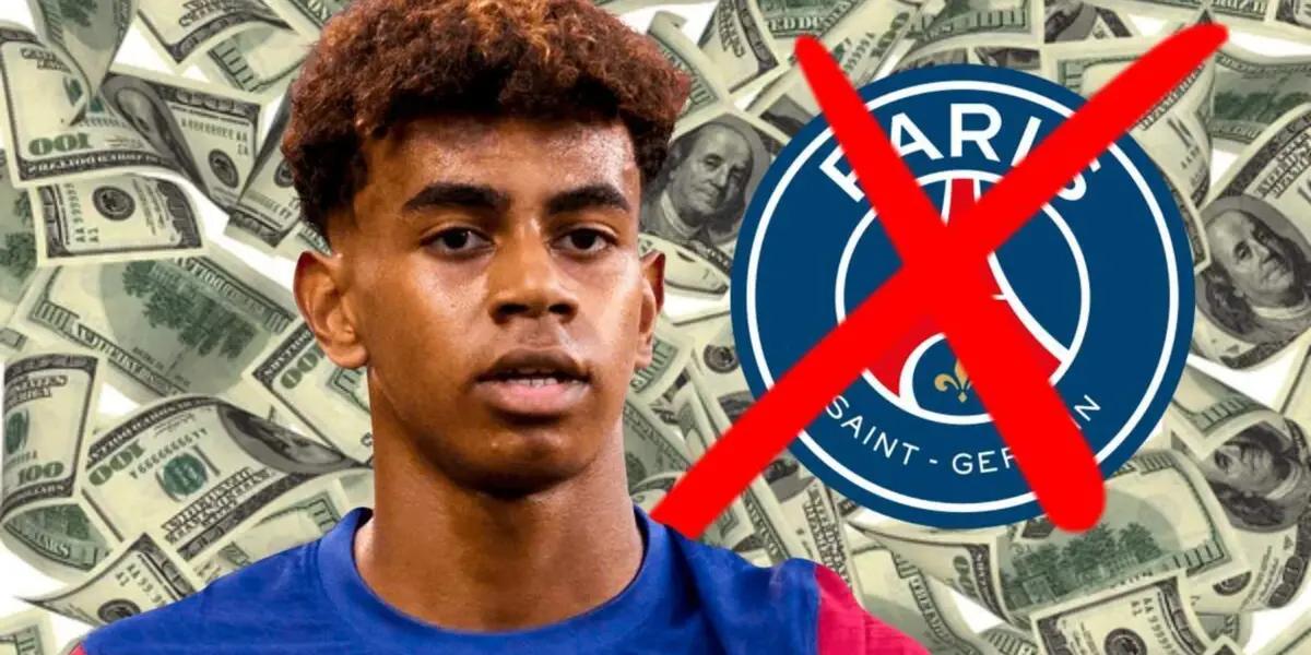 Amor por los colores, en Barça gana 3 millones y este sueldo rechazó Yamal al PSG