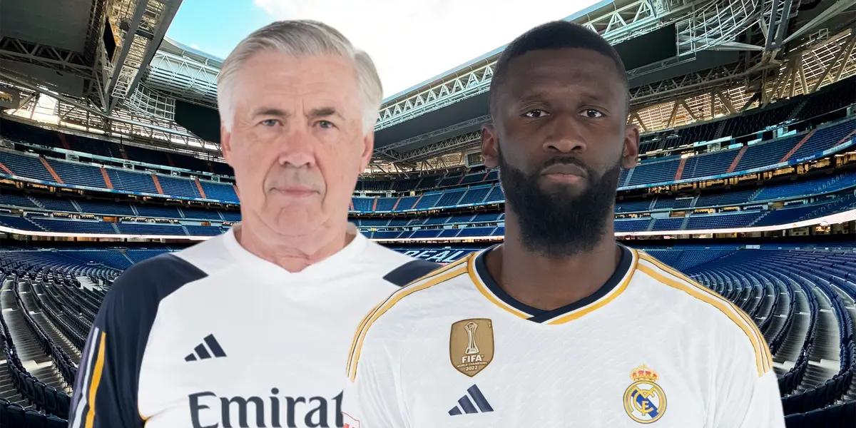 Ancelotti y Rüdiger