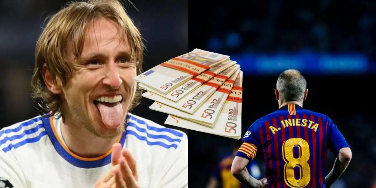 Andrés Iniesta dejó Japón y podría jugar en un club que causaría sorpresa con salario y vigencia muy alejados al presente de Luka Modric
