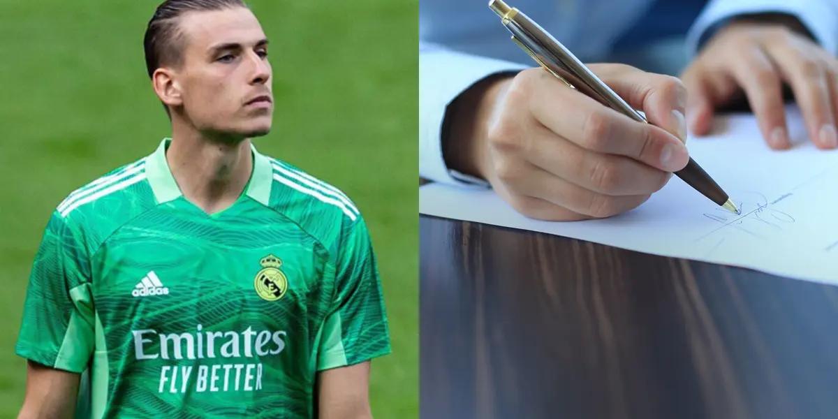 Andriy Lunin jugó pésimo en el Madrid y encima más pidió renovación, le dieron esta respuesta en el equipo