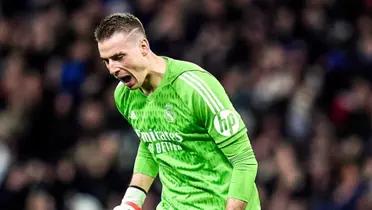 Andriy Lunin, portero del Real Madrid