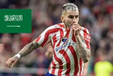 Ángel Correa, jugador del Atlético de Madrid