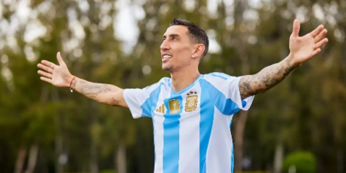 Ángel Di María. foto: redes de Ángel Di María.