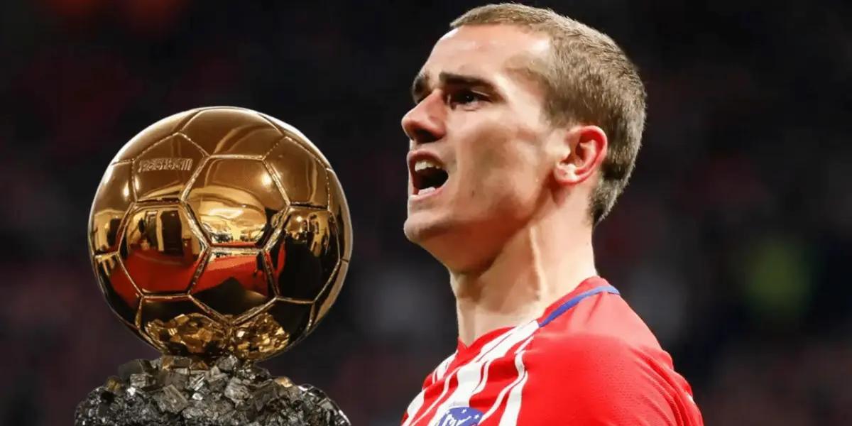 Antoine Griezmann brilla en Atlético de Madrid pero su lugar en el Balón de Oro no dice lo mismo
