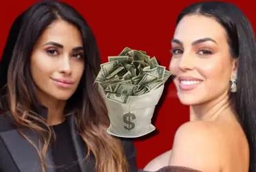 Antonela y Georgina son las parejas de los jugadores más famosos y mediáticos del mundo, mira cuánto dinero han hecho ellas