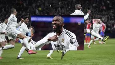 Antonio Rudiger amenazó a los aficionados atléticos cuando celebró el pase a cuartos de final