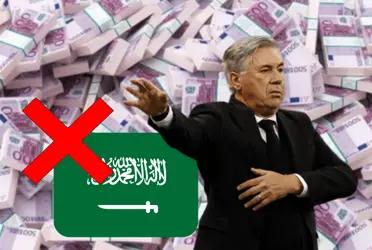 Arabia nuevamente fue por una figura, pero recibió la negativa.