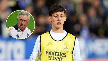 Arda Güler - Carlo Ancelotti (Foto: Real Madrid)