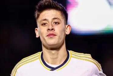 Arda Güler con el Real Madrid