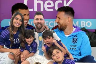 Argentina desutryó a Bolivia en su casa y lo hizo sin Lionel Messi en cancha, ante esto un compañero suyo reveló una intimidad de diez.