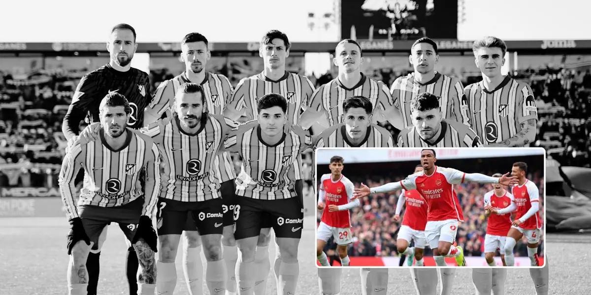 Arsenal - Atlético de Madrid (Foto: X)