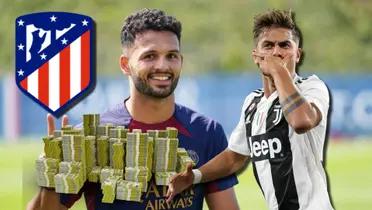 Atleti se cansó de esperar a Dybala y Ramos, mejor ponen 18 millones por un crack