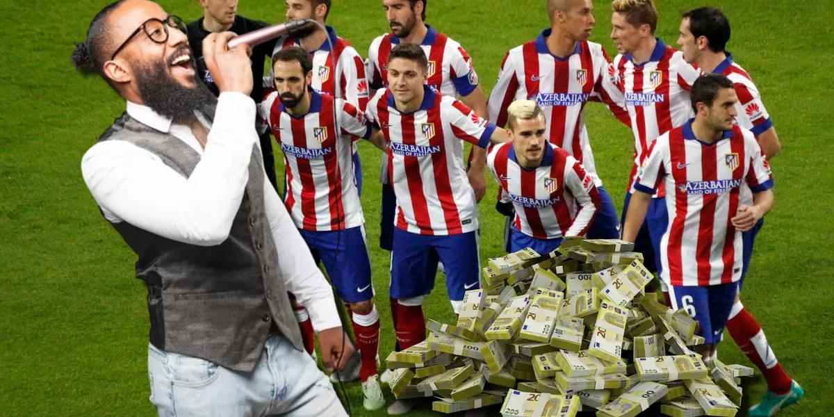 Atlético de Madrid apostó por este jugador, pero fracasó y ahora tiene una nueva profesión como cantante