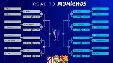 Atlético de Madrid, FC Barcelona y Real Madrid vivirán un sorteo de octavos nunca antes visto