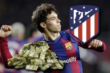 Atlético de Madrid le dio una salida al FC Barcelona, para que se quede Joao Félix. Pidieron a este jugador