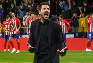 Atlético de Madrid ganó pero le quitaron un gol ante Alavés. Diego Simeone no se pudo contener