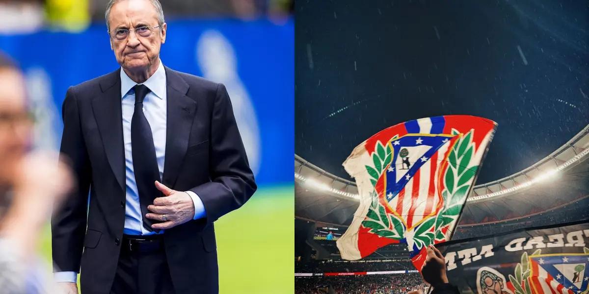 Atlético Madrid se burla de Real Madrid