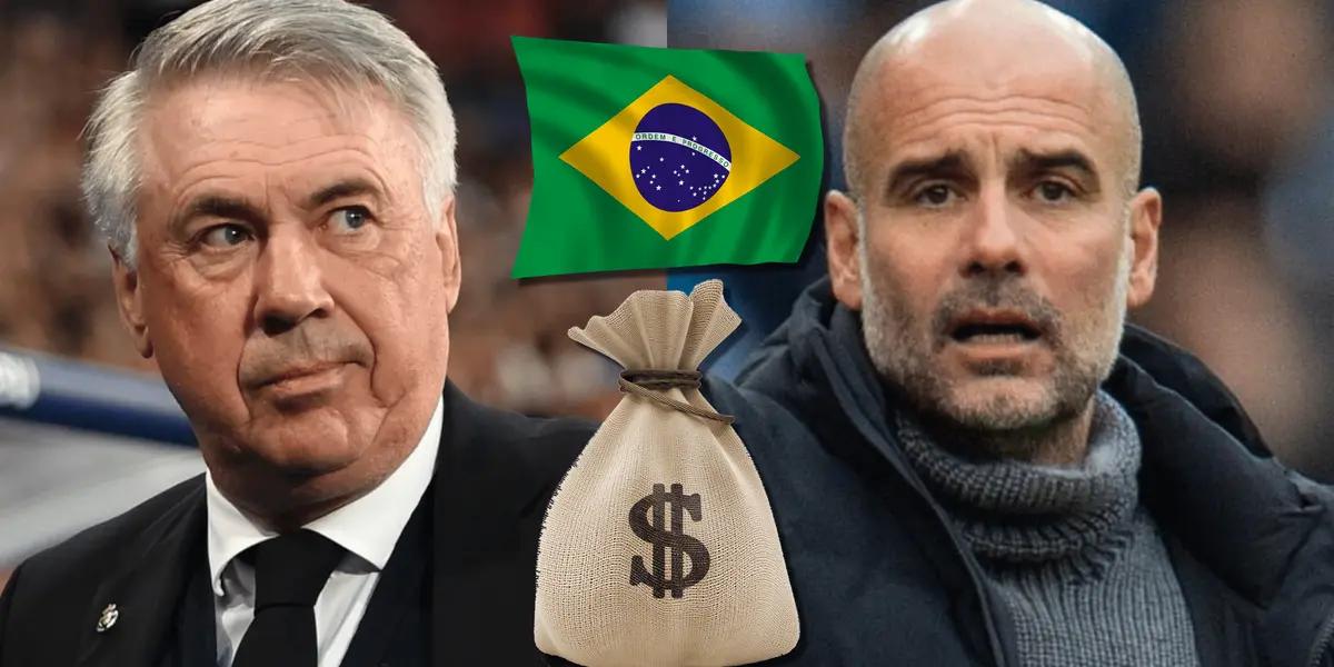 Aunque Carlo Ancelotti era opción para la Selección Brasileña, ahora volvió a reactivarse la posibilidad de Pep Guardiola