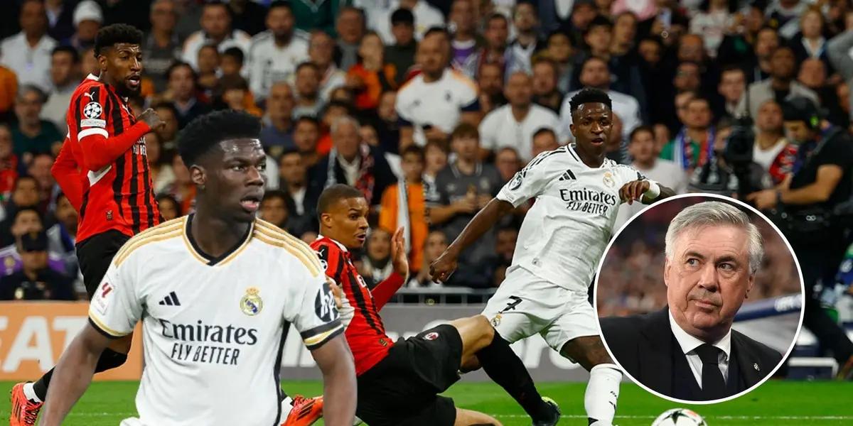 Aurélien Tchouaméni - Carlo Ancelotti (Foto: Champions League)