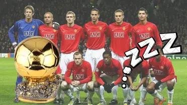 Balón de Oro, llegó a United con 18 años pero mientras CR7 entrenaba, él dormía