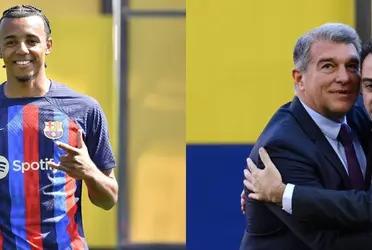 Barcelona buscaría un central, Juan Foyth, que podría desplazar a Jules Koundé.