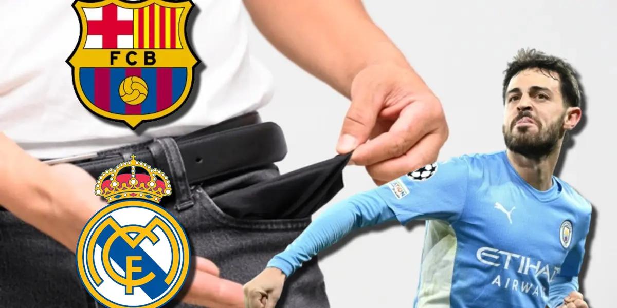 Bernardo Silva, jugador del Manchester City, que quiere jugar en FC Barcelona