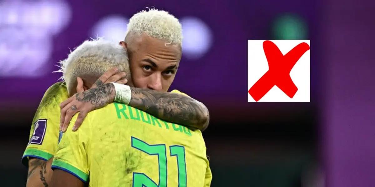 Brasil ganaba por 1 a 0, Croacia empató y terminó ganando por tanda de penales.