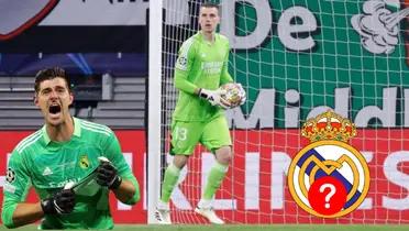 Brilló con Leipzig pero ahora que vuelve Courtois esto hará el Madrid con Lunin