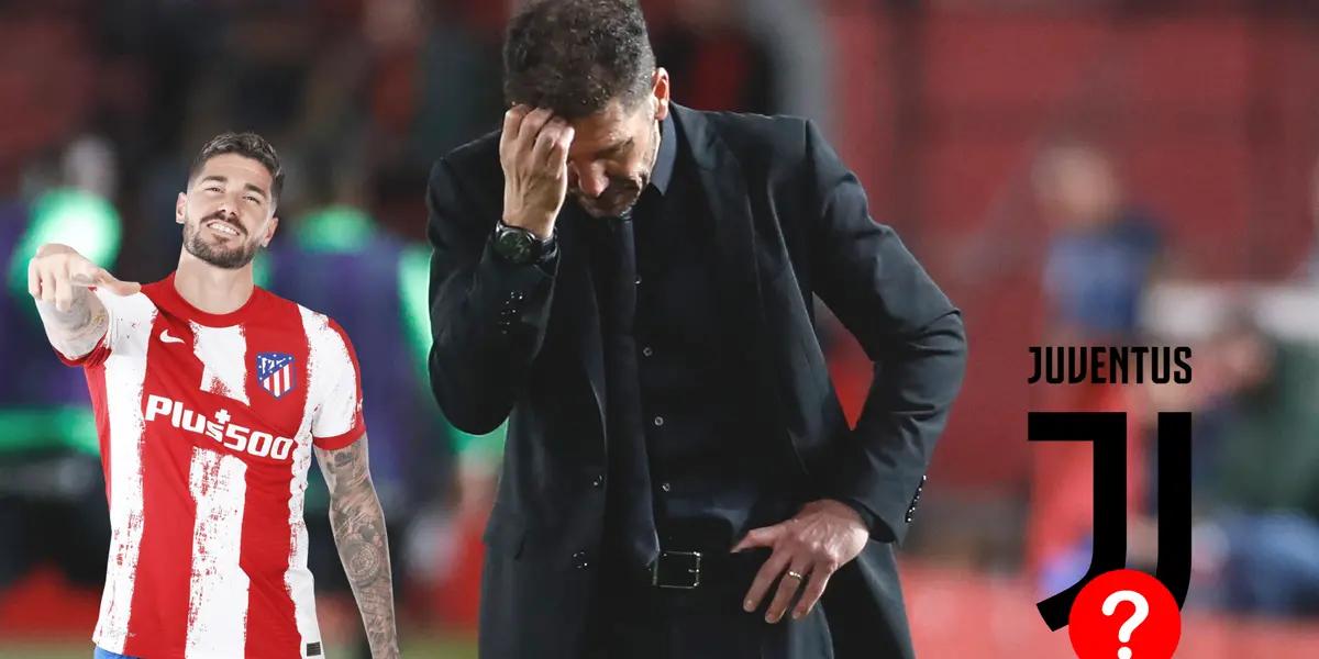 Buscó a De Paul, fija de Simeone, pasó 8 meses sin jugar y ahora lo quiere Juventus