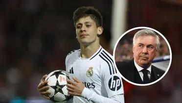 Carlo Ancelotti - Arda Güler (Foto: X)