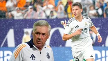 Carlo Ancelotti - Arda Güler (Foto: X)