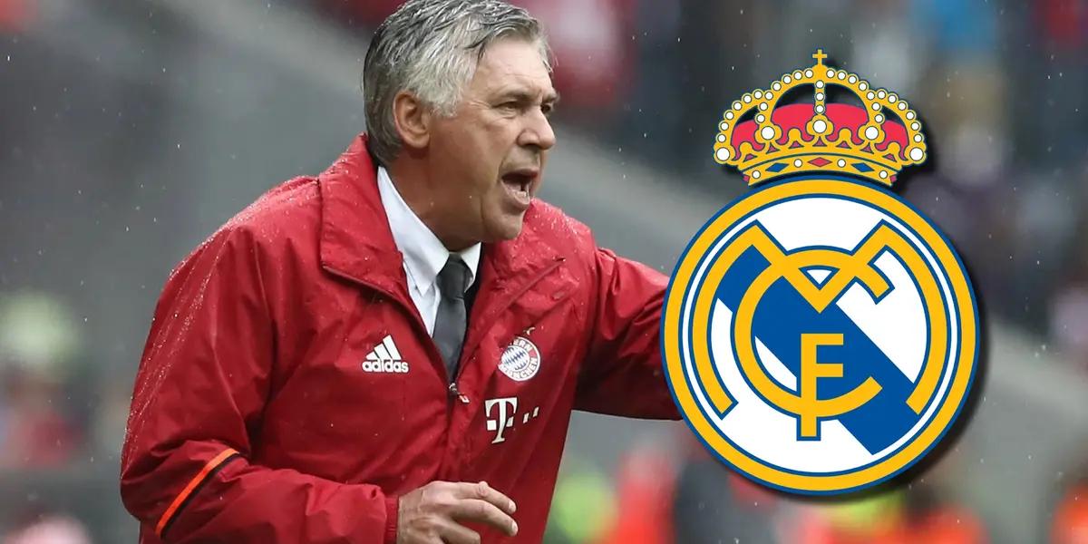 Carlo Ancelotti, ex entrenador del Bayern Múnich, ahora en Real Madrid